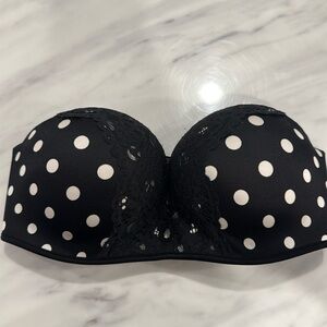 Victoria secret pre owned push up bra strapless 32c